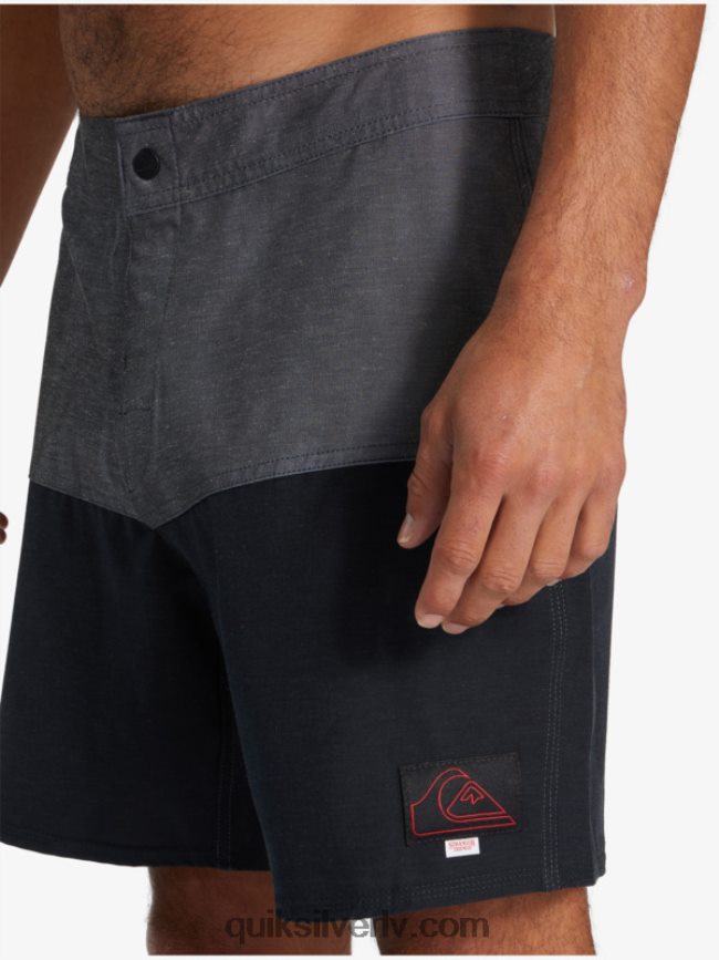vīriešiem Quiksilver x Stranger lietas butt logo 1986 17 dēļa šorti otrādi 88064R1719