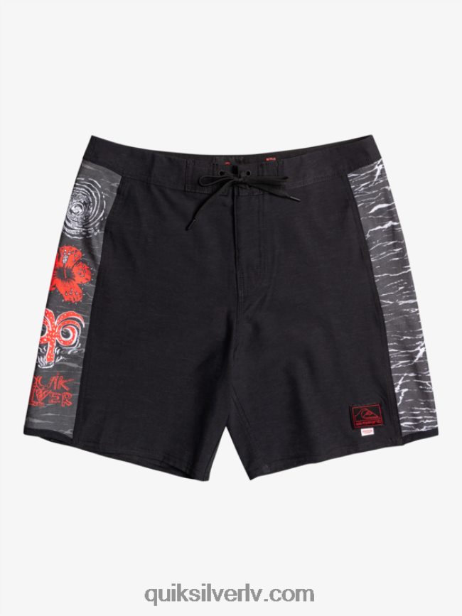 vīriešiem Quiksilver x Stranger lietas oriģināls arch 1986 18 boardšorti otrādi 88064R1786
