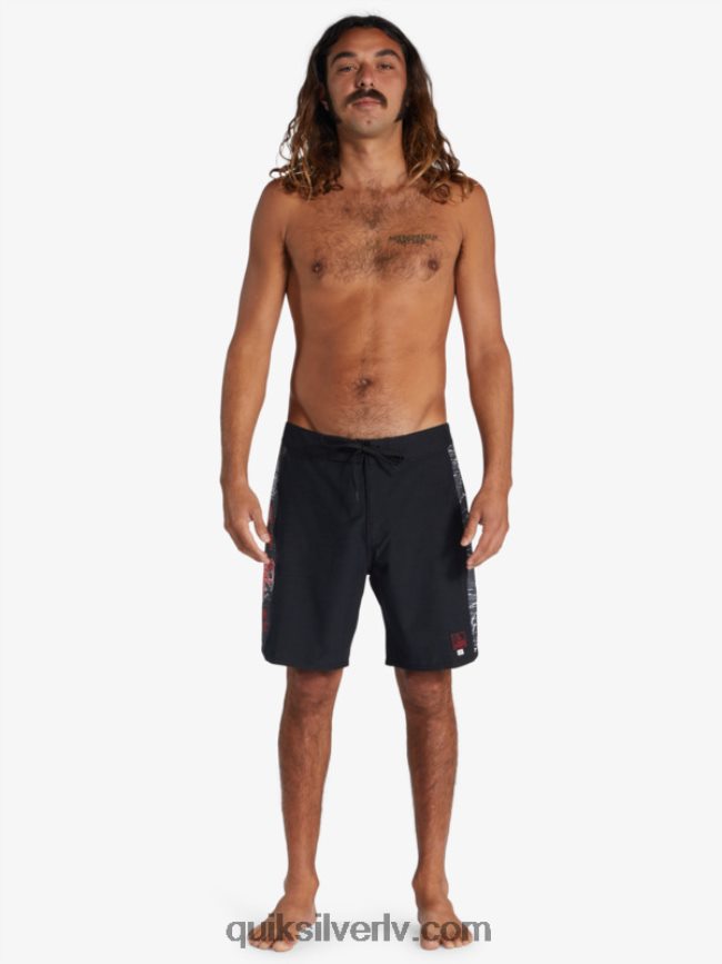 vīriešiem Quiksilver x Stranger lietas oriģināls arch 1986 18 boardšorti otrādi 88064R1786