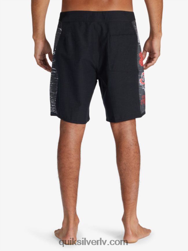 vīriešiem Quiksilver x Stranger lietas oriģināls arch 1986 18 boardšorti otrādi 88064R1786