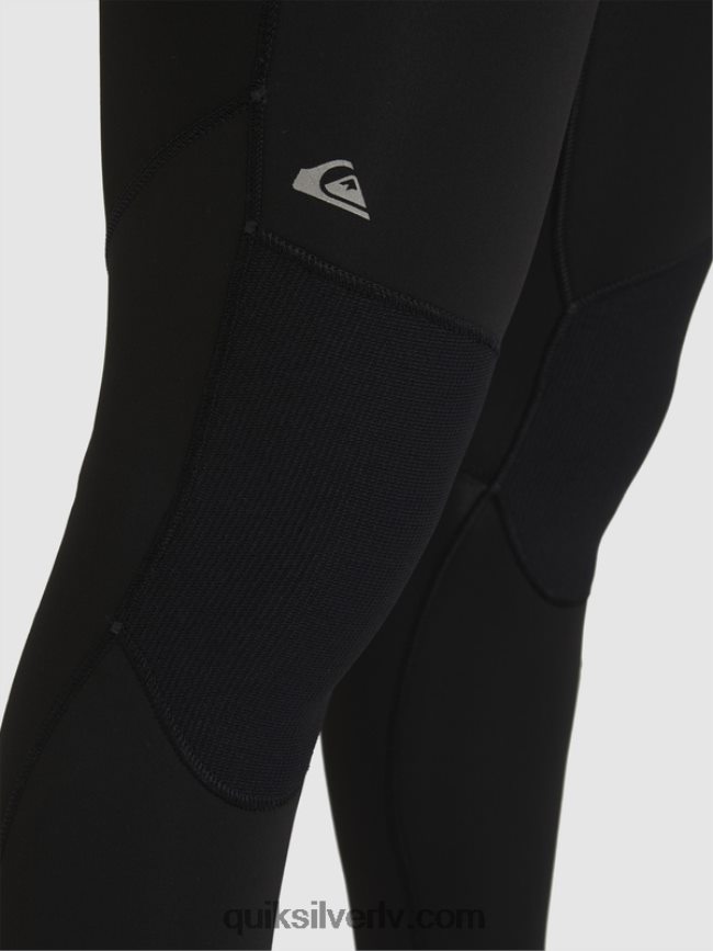 vīriešiem Quiksilver 3/2 ikdienas sesijas hidrotērps ar rāvējslēdzēju melns 88064R928
