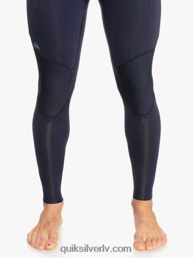 vīriešiem Quiksilver 3/2 ikdienas sesijas hidrotērps ar rāvējslēdzēju tumši tumši/melns 88064R927