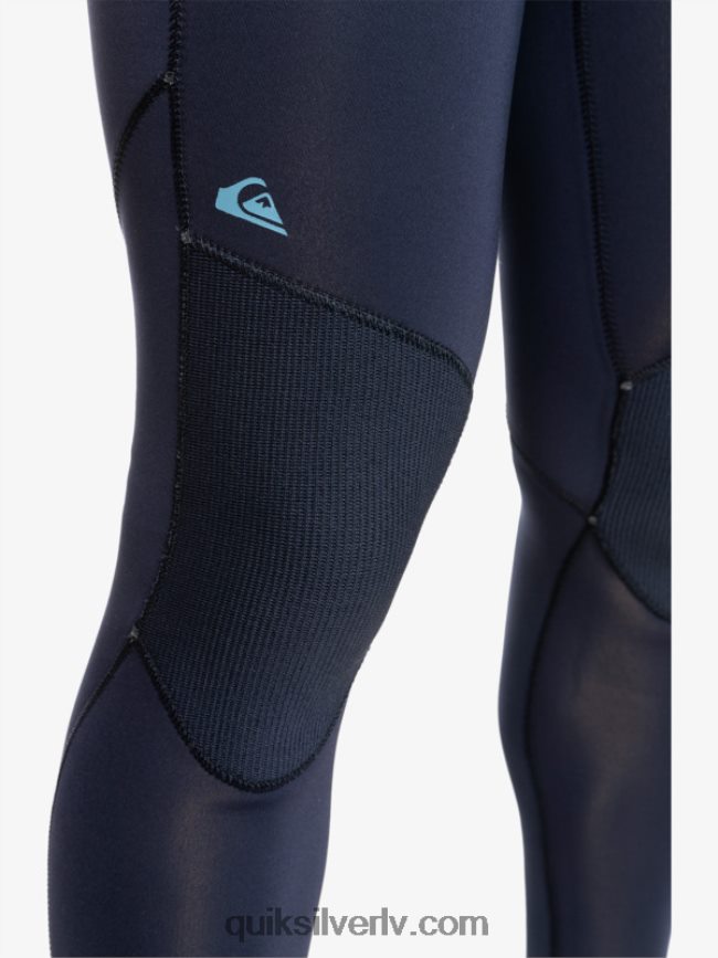 vīriešiem Quiksilver 3/2 ikdienas sesijas hidrotērps ar rāvējslēdzēju tumši tumši/melns 88064R927