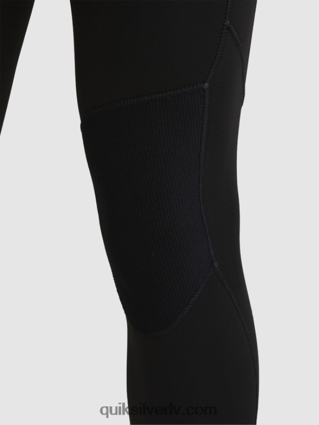 vīriešiem Quiksilver 3/2 ikdienas sesiju hidrotērps ar rāvējslēdzēju melns 88064R1280