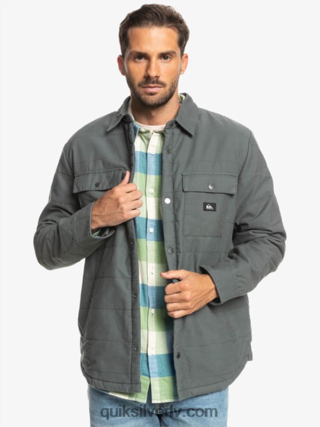 vīriešiem Quiksilver sliedes audekla mājas darbu jaka dzelzs vārti 88064R1566