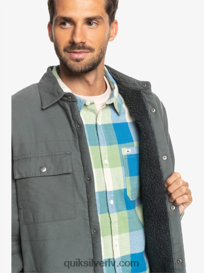vīriešiem Quiksilver sliedes audekla mājas darbu jaka dzelzs vārti 88064R1566