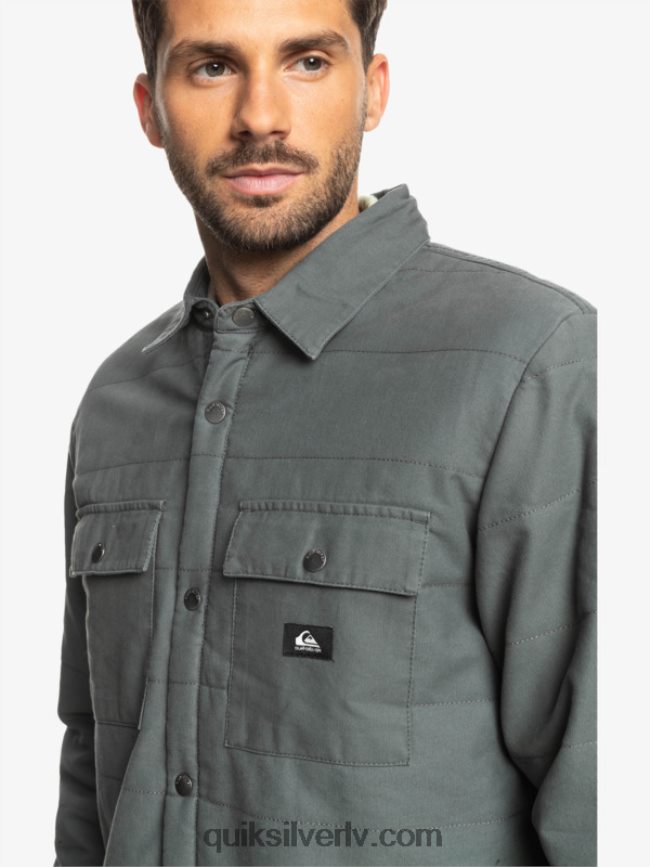 vīriešiem Quiksilver sliedes audekla mājas darbu jaka dzelzs vārti 88064R1566