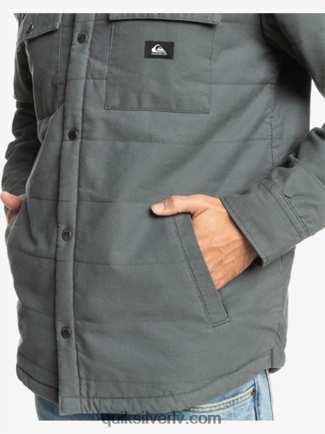 vīriešiem Quiksilver sliedes audekla mājas darbu jaka dzelzs vārti 88064R1566