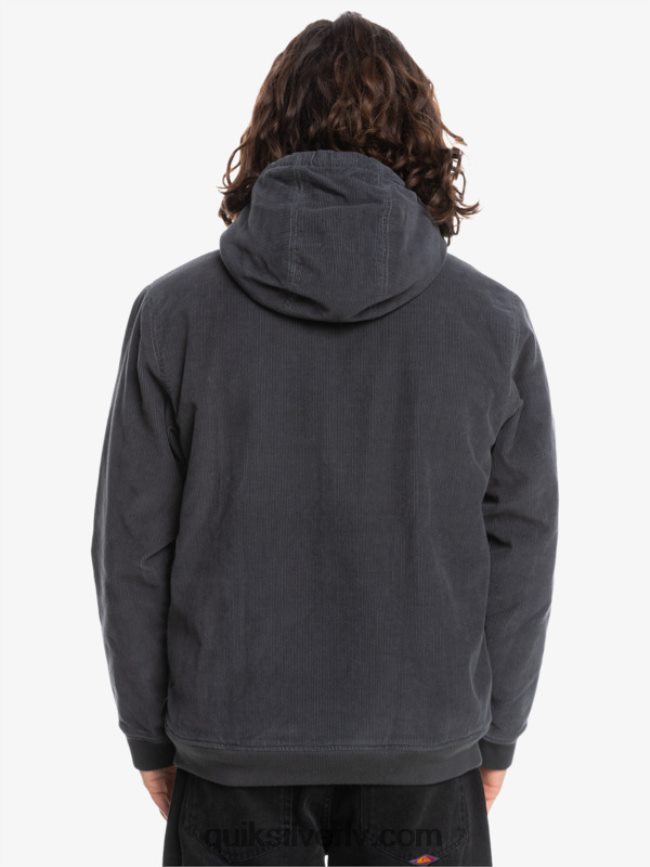 vīriešiem Quiksilver trīskāršā velveta jaka asfalts 88064R1558