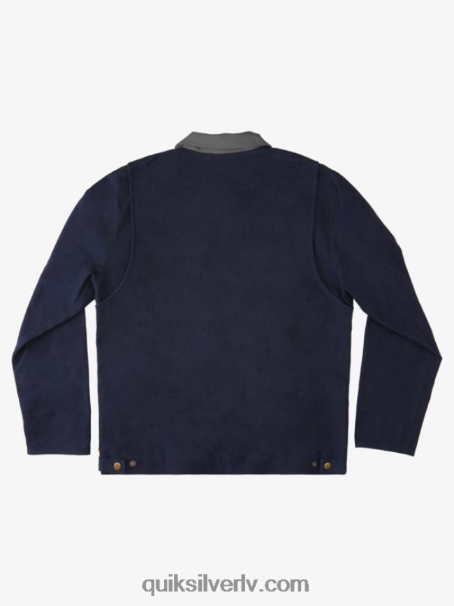 vīriešiem Quiksilver waterman wave chore darba apģērba jaka Odiseja pelēka 88064R1177