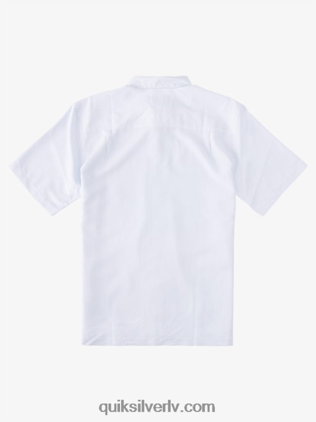 vīriešiem Quiksilver Waterman kings Cliff krekls ar īsām piedurknēm balto karaļu klints 88064R281