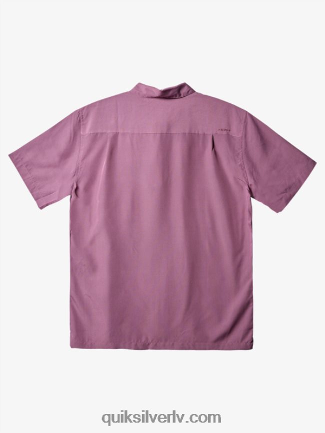 vīriešiem Quiksilver Waterman kings Cliff krekls ar īsām piedurknēm maigs, mauve Kingscliff 88064R284
