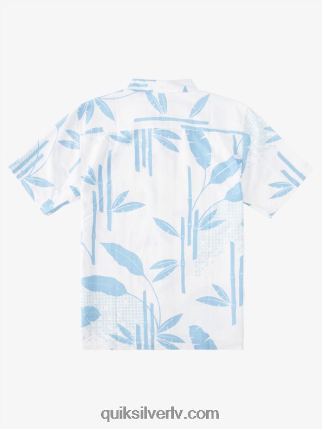 vīriešiem Quiksilver Waterman surf riff krekls ar īsām piedurknēm krēslas zils sērfošanas rifs 88064R837