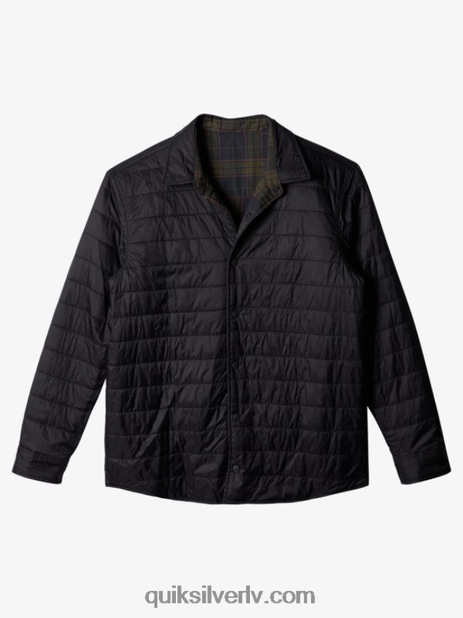 vīriešiem Quiksilver brīva kāpšana izolēts atgriezenisks flaneļa krekls fantoma brīvs kāpiens 88064R1703