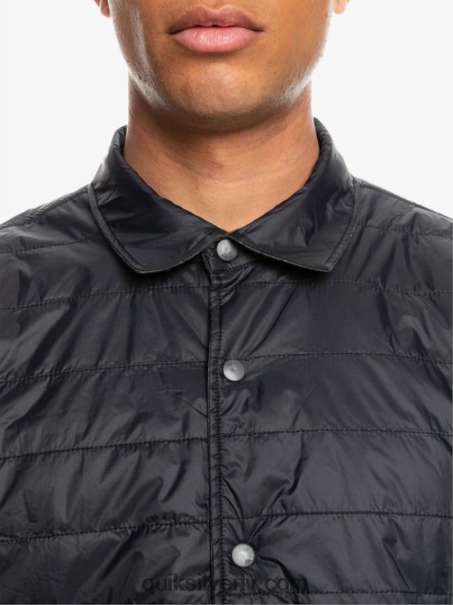 vīriešiem Quiksilver brīva kāpšana izolēts atgriezenisks flaneļa krekls fantoma brīvs kāpiens 88064R1703