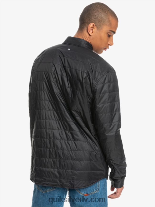 vīriešiem Quiksilver brīva kāpšana izolēts atgriezenisks flaneļa krekls fantoma brīvs kāpiens 88064R1703