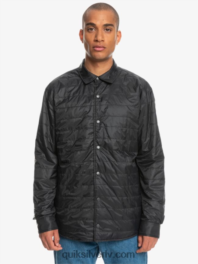 vīriešiem Quiksilver brīva kāpšana izolēts atgriezenisks flaneļa krekls fantoma brīvs kāpiens 88064R1703