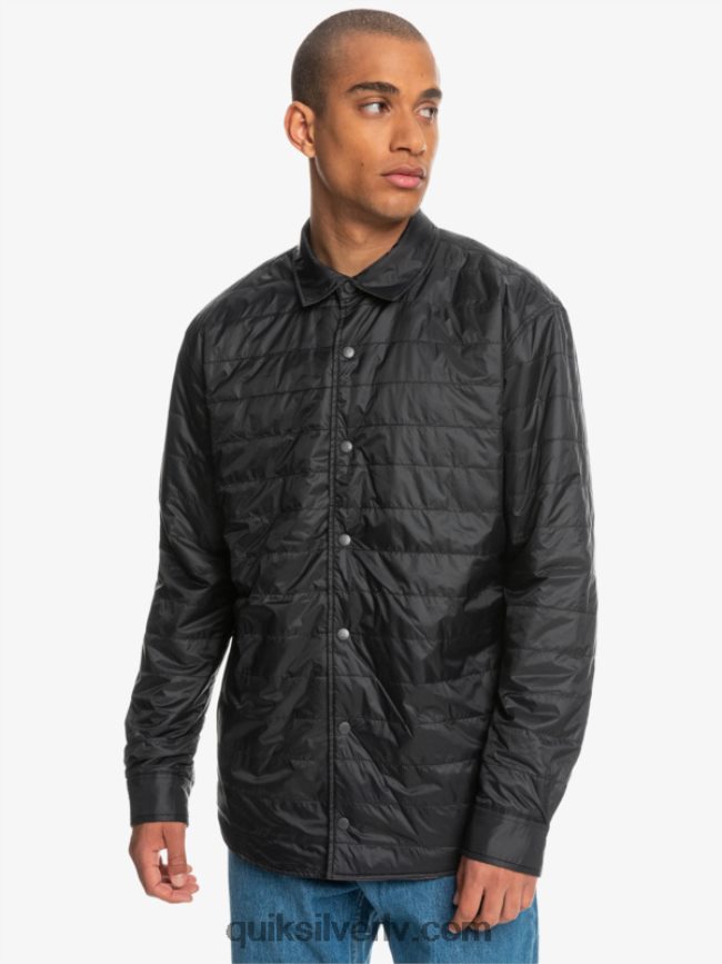 vīriešiem Quiksilver brīva kāpšana izolēts atgriezenisks flaneļa krekls fantoma brīvs kāpiens 88064R1703