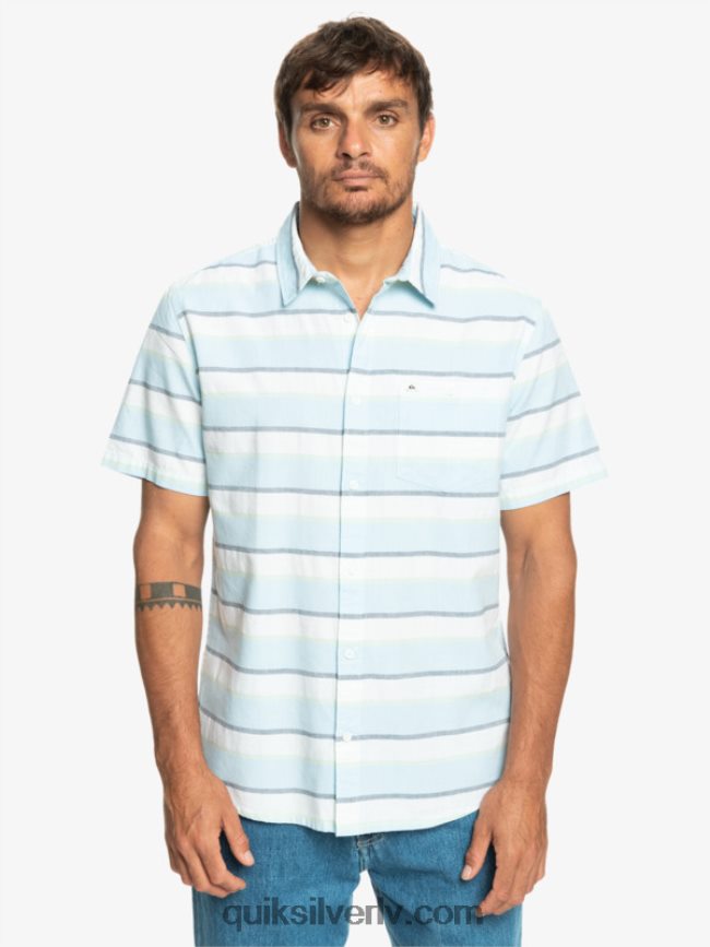 vīriešiem Quiksilver cali sunrise krekls ar īsām piedurknēm Baltais Kali saullēkts 231 88064R1206