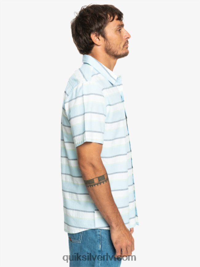 vīriešiem Quiksilver cali sunrise krekls ar īsām piedurknēm Baltais Kali saullēkts 231 88064R1206