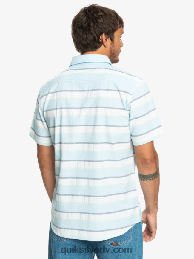 vīriešiem Quiksilver cali sunrise krekls ar īsām piedurknēm Baltais Kali saullēkts 231 88064R1206