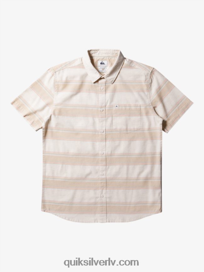 vīriešiem Quiksilver cali sunrise krekls ar īsām piedurknēm bērzs cali str 88064R445