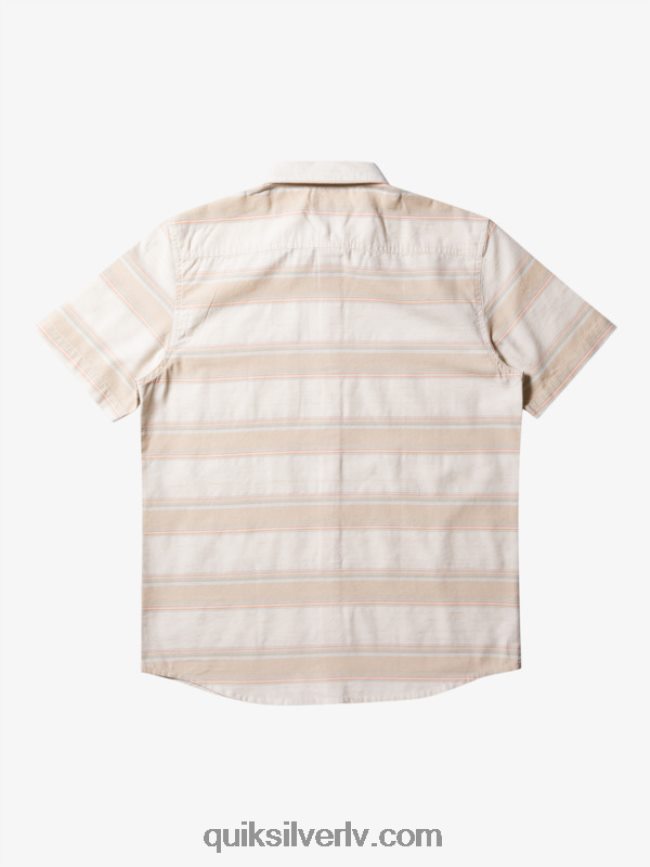 vīriešiem Quiksilver cali sunrise krekls ar īsām piedurknēm bērzs cali str 88064R445