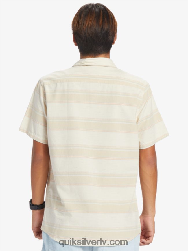 vīriešiem Quiksilver cali sunrise krekls ar īsām piedurknēm bērzs cali str 88064R445