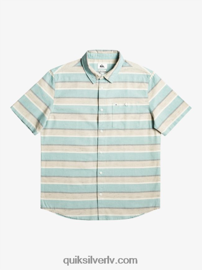 vīriešiem Quiksilver cali sunrise krekls ar īsām piedurknēm plaza taupe cali sunrise 231 88064R1207
