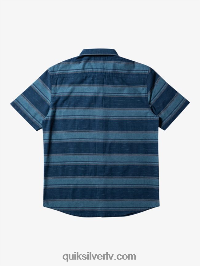 vīriešiem Quiksilver cali sunrise krekls ar īsām piedurknēm pusnakts flotes cali str 88064R446
