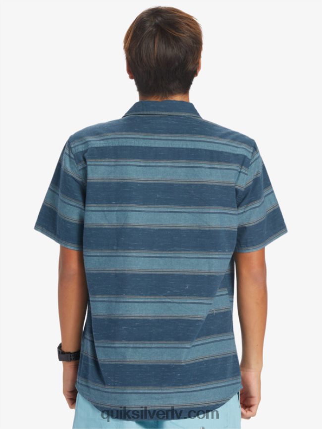 vīriešiem Quiksilver cali sunrise krekls ar īsām piedurknēm pusnakts flotes cali str 88064R446