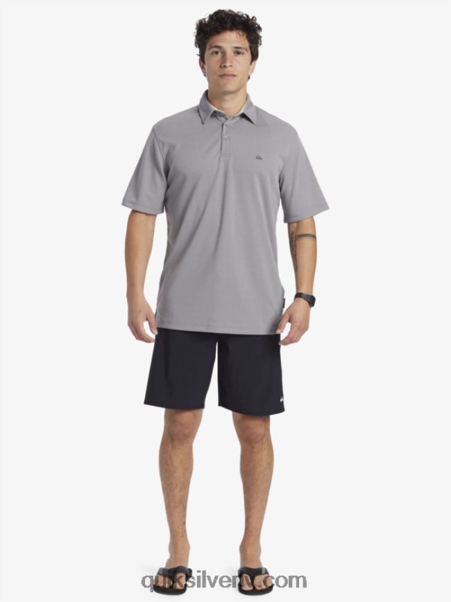 vīriešiem Quiksilver ūdensvīra ūdens polo krekls ar īsām piedurknēm haizivis 88064R97