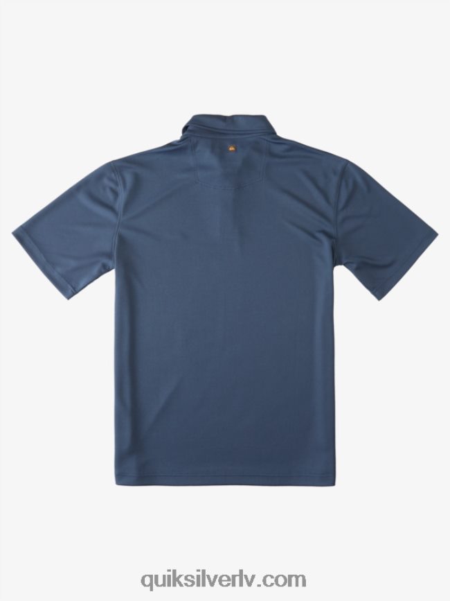 vīriešiem Quiksilver ūdensvīra ūdens polo krekls ar īsām piedurknēm pusnakts flote 88064R96
