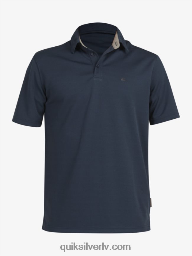 vīriešiem Quiksilver ūdensvīra ūdens polo krekls ar īsām piedurknēm pusnakts flote 88064R96
