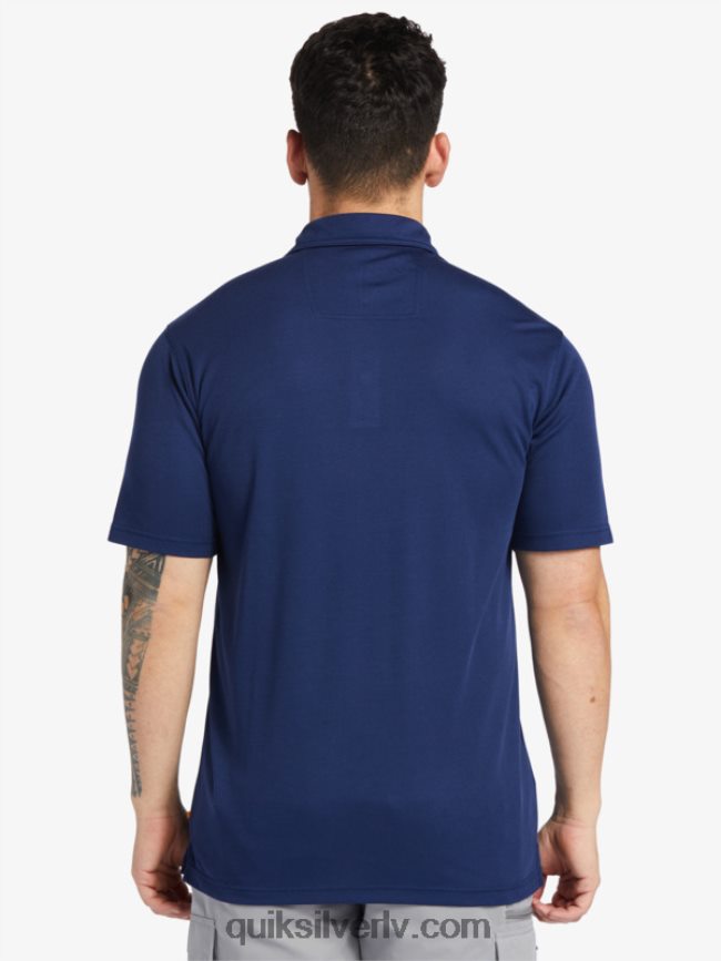 vīriešiem Quiksilver ūdensvīra ūdens polo krekls ar īsām piedurknēm pusnakts flote 88064R96