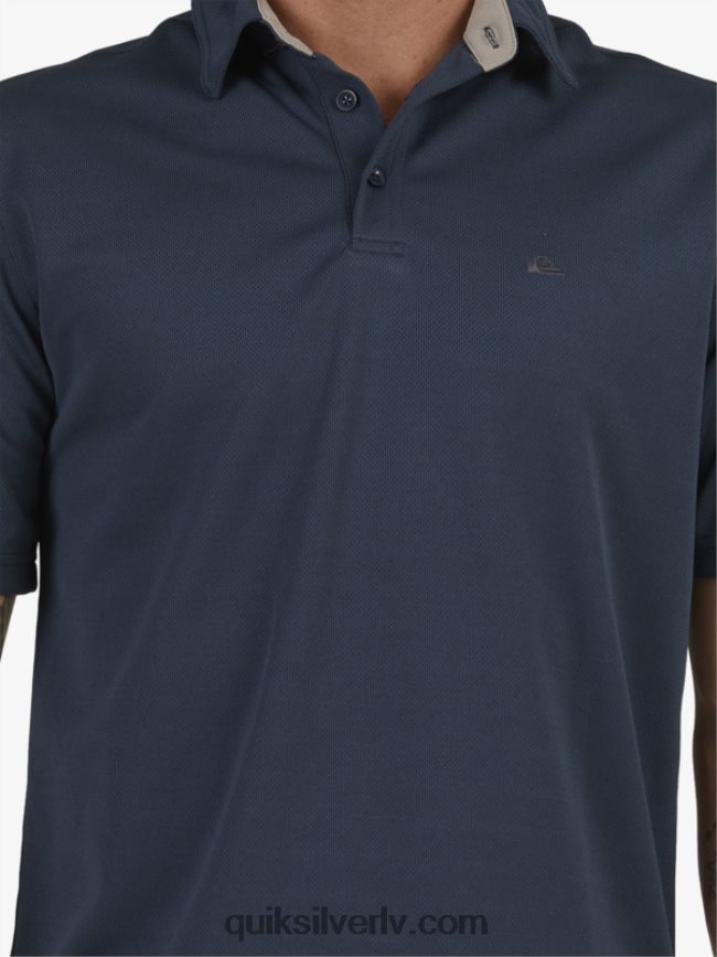 vīriešiem Quiksilver ūdensvīra ūdens polo krekls ar īsām piedurknēm pusnakts flote 88064R96