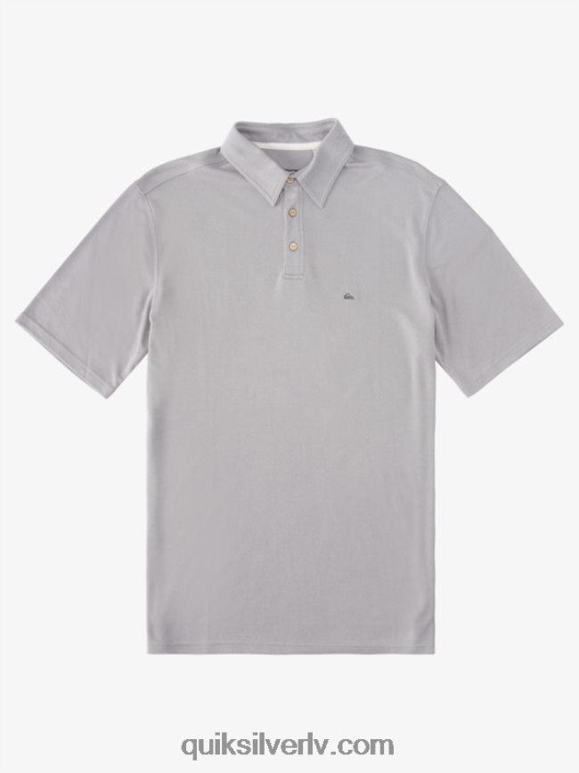 vīriešiem Quiksilver ūdensvīra ūdenspolo polo krekls ar īsām piedurknēm haizivis 88064R247