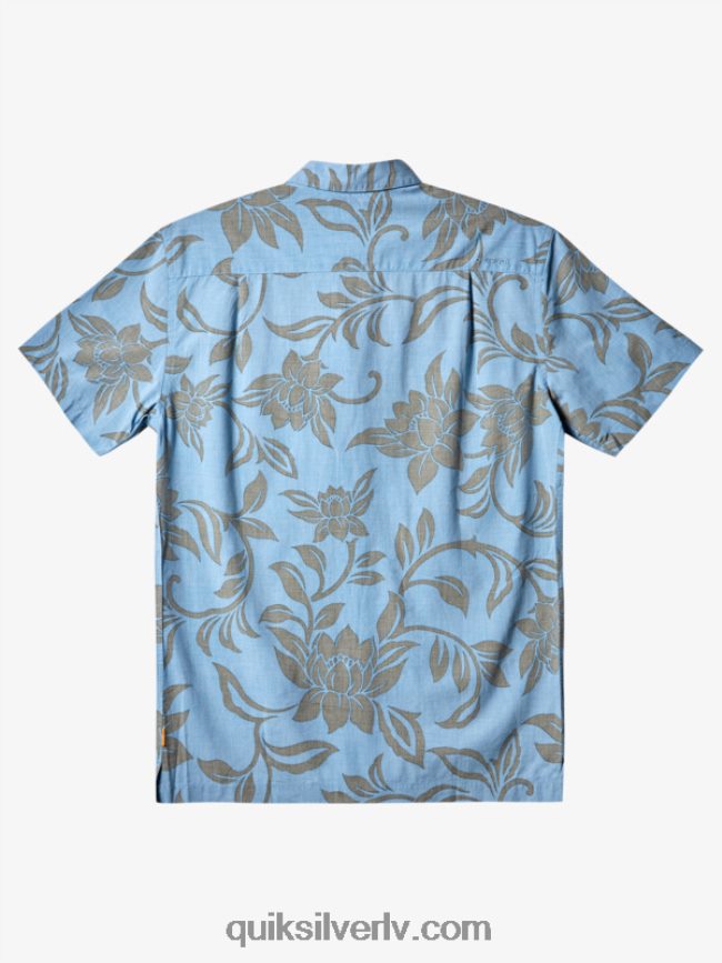 vīriešiem Quiksilver ūdensvīra krekls ar īsām piedurknēm katru nedēļas nogali krēslas zils katru nedēļas nogali w 88064R289