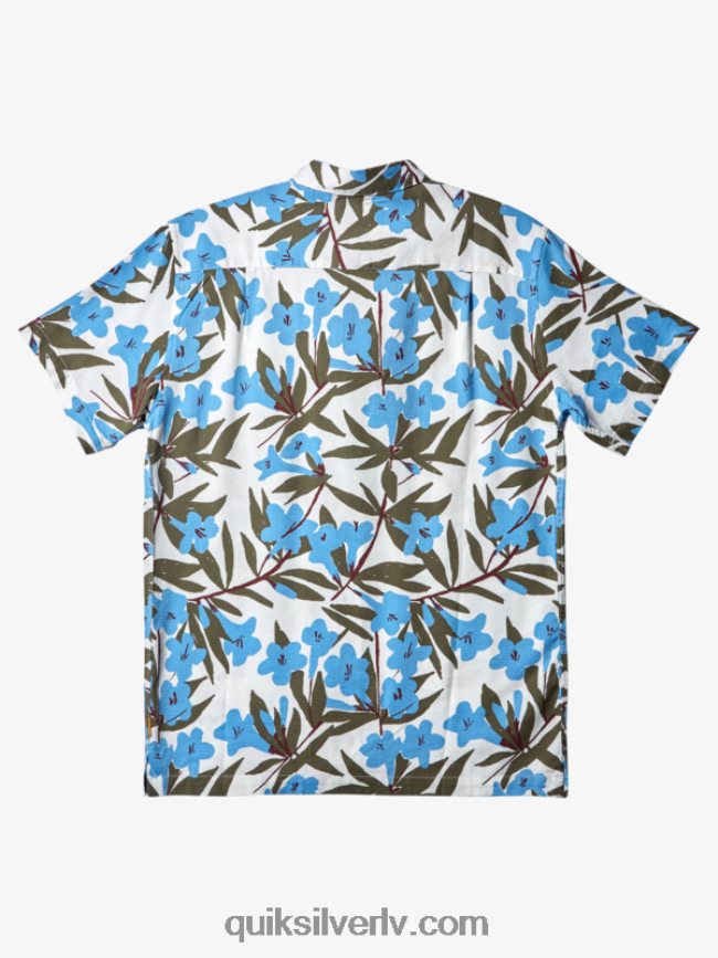 vīriešiem Quiksilver ūdensvīra krekls ar īsām piedurknēm krēslas zils ap pilsētu 88064R473