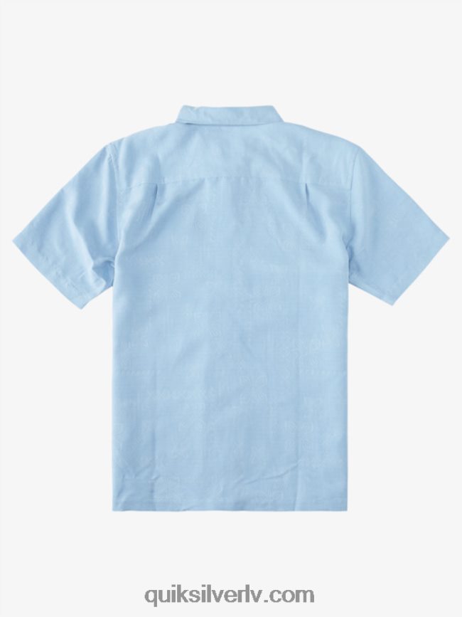 vīriešiem Quiksilver ūdensvīra manele bay krekls ar īsām piedurknēm krēslas zils 88064R800