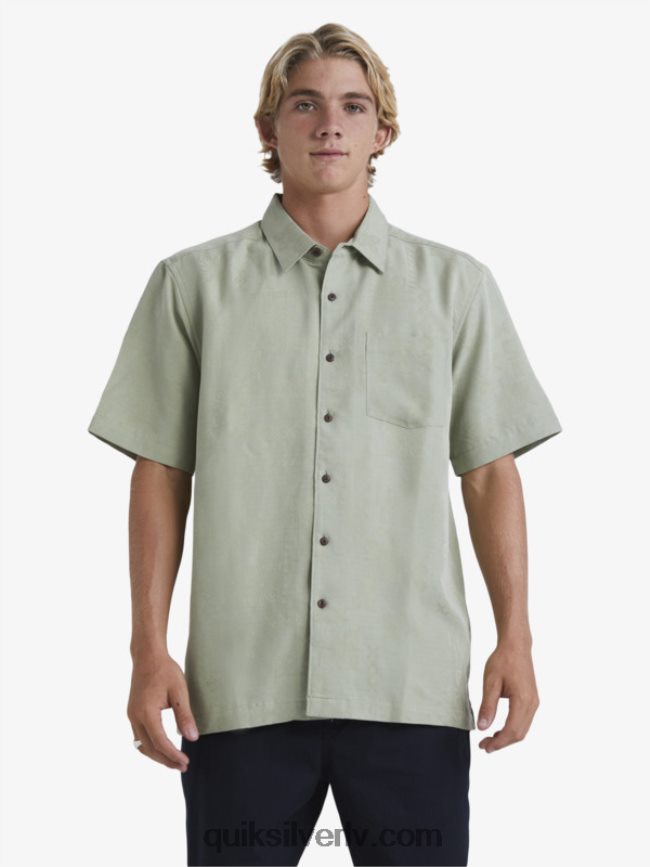 vīriešiem Quiksilver ūdensvīra manele bay krekls ar īsām piedurknēm tēja 88064R801
