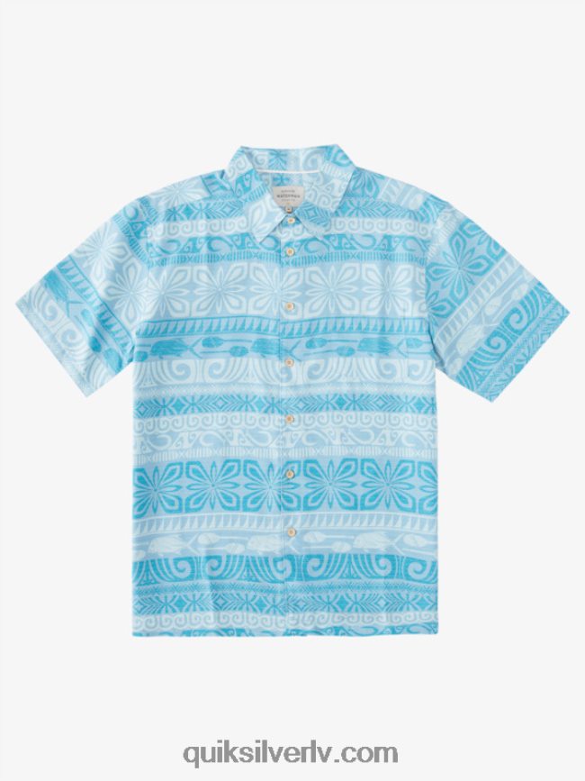 vīriešiem Quiksilver ūdensvīra tapa šodien krekls ar īsām piedurknēm krēslas zilā tapa šodien 88064R963