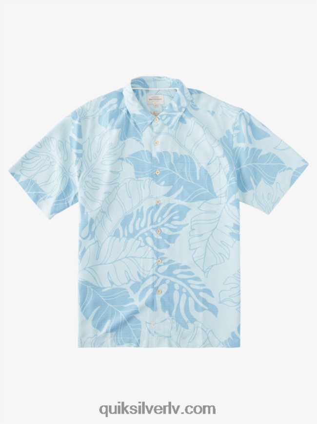 vīriešiem Quiksilver ūdensvīrs zem nojumes, havajiešu krekls ūdens zem nojumes 88064R866