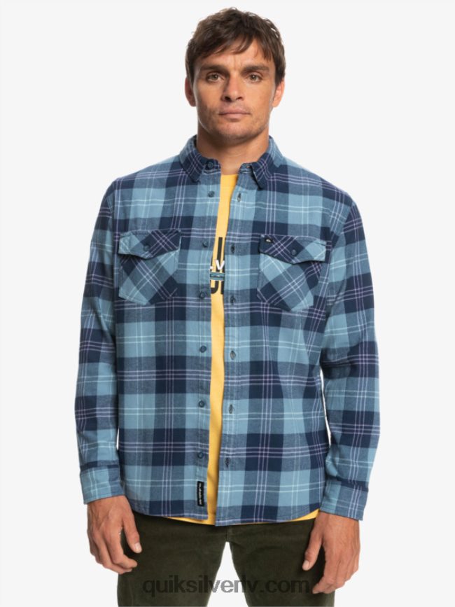 vīriešiem Quiksilver harelaw elastīgs krekls ar garām piedurknēm Provansijas zilais harelaw 88064R1509