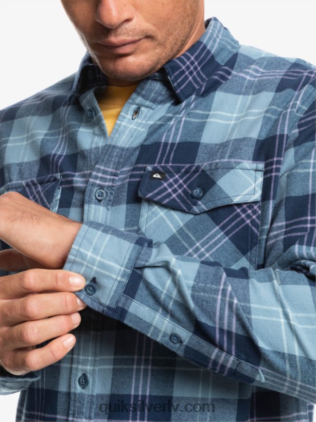 vīriešiem Quiksilver harelaw elastīgs krekls ar garām piedurknēm Provansijas zilais harelaw 88064R1509