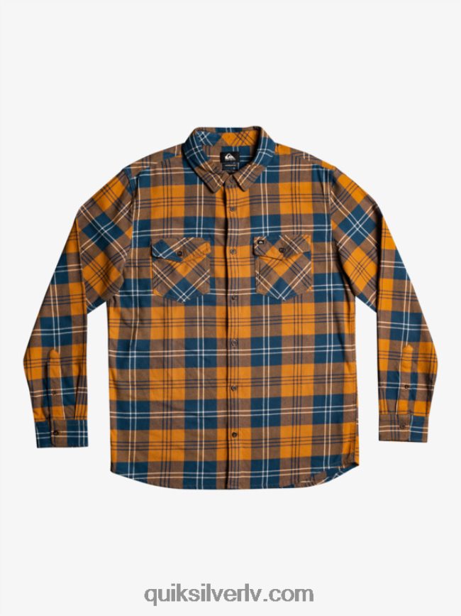 vīriešiem Quiksilver harelaw elastīgs krekls ar garām piedurknēm brūnā cukura harelaw 88064R1508