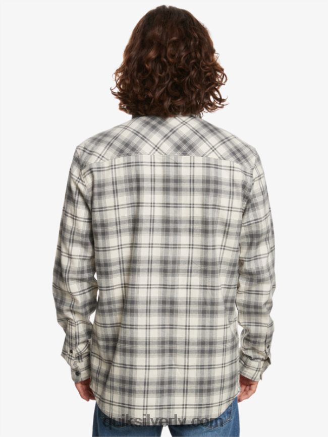 vīriešiem Quiksilver hatton krekls ar garām piedurknēm dzelzs vārtu hattons 88064R1560
