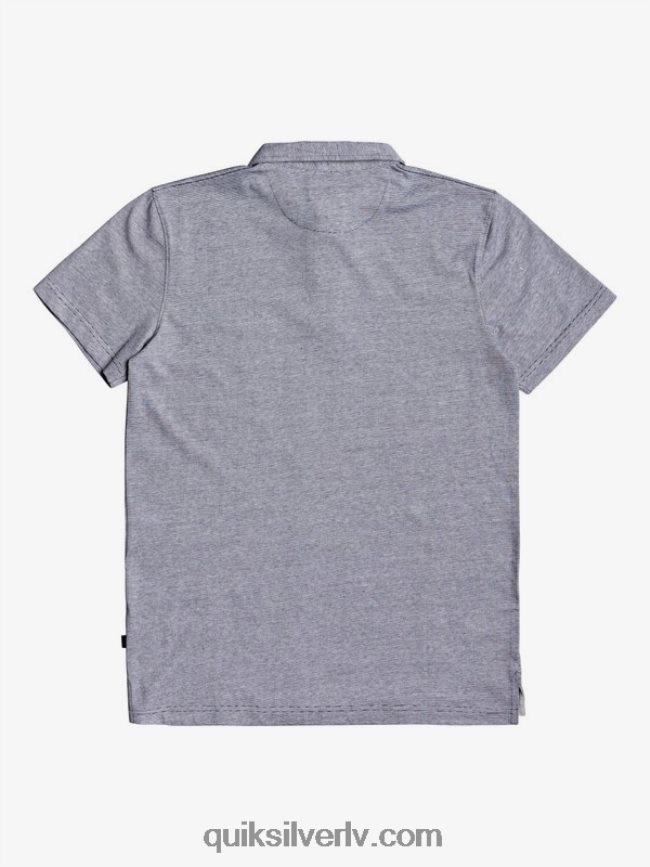 vīriešiem Quiksilver ikdienas saules kruīza polo krekls ar īsām piedurknēm Parīzes nakts 88064R1551