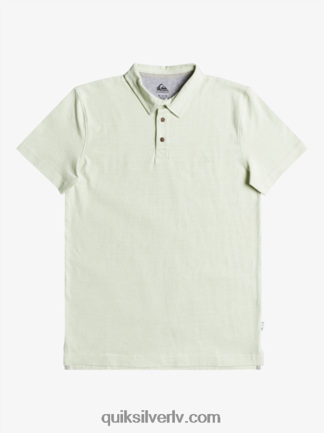 vīriešiem Quiksilver ikdienas saules kruīza polo krekls ar īsām piedurknēm celendīna 88064R1554