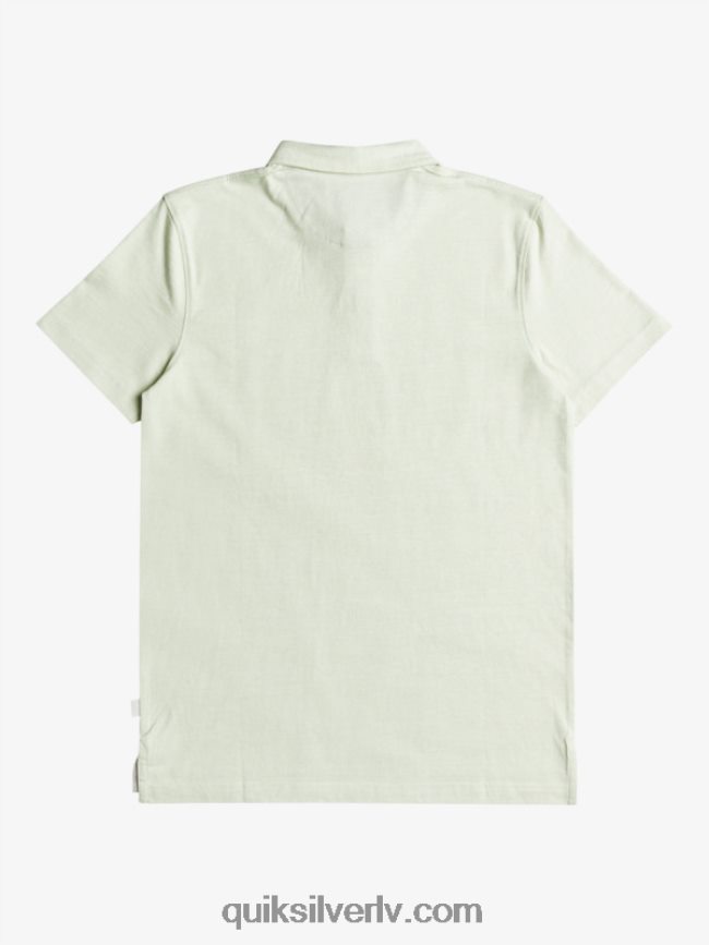 vīriešiem Quiksilver ikdienas saules kruīza polo krekls ar īsām piedurknēm celendīna 88064R1554